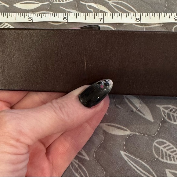 GUCCI Brown Leather Belt with Silver Buckle, size 38 - Picture 10 of 11